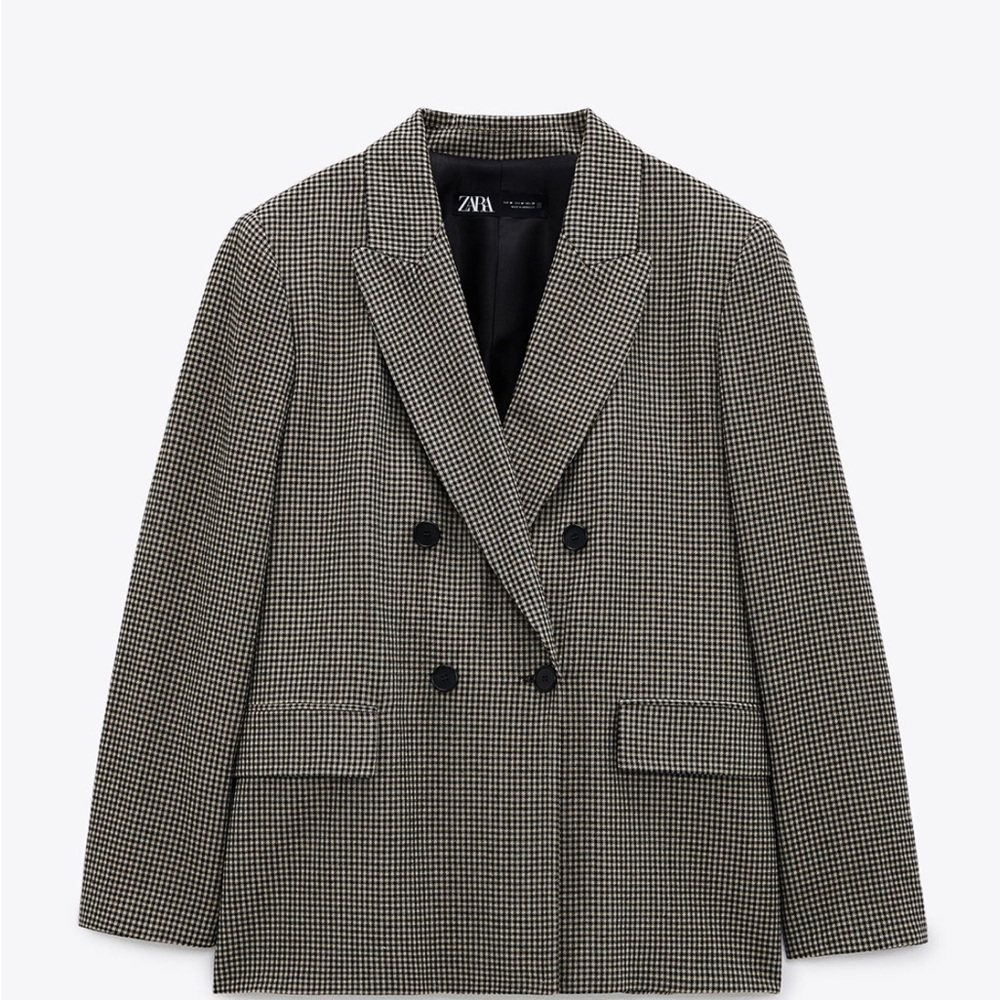 Zara Double Breasted Buttoned Blazer (Sz XS)